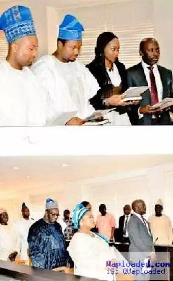 Photos: Hafsat Abiola-Costello re-appointed as Special Adviser to Ogun State Governor, Ibikunle Amosun